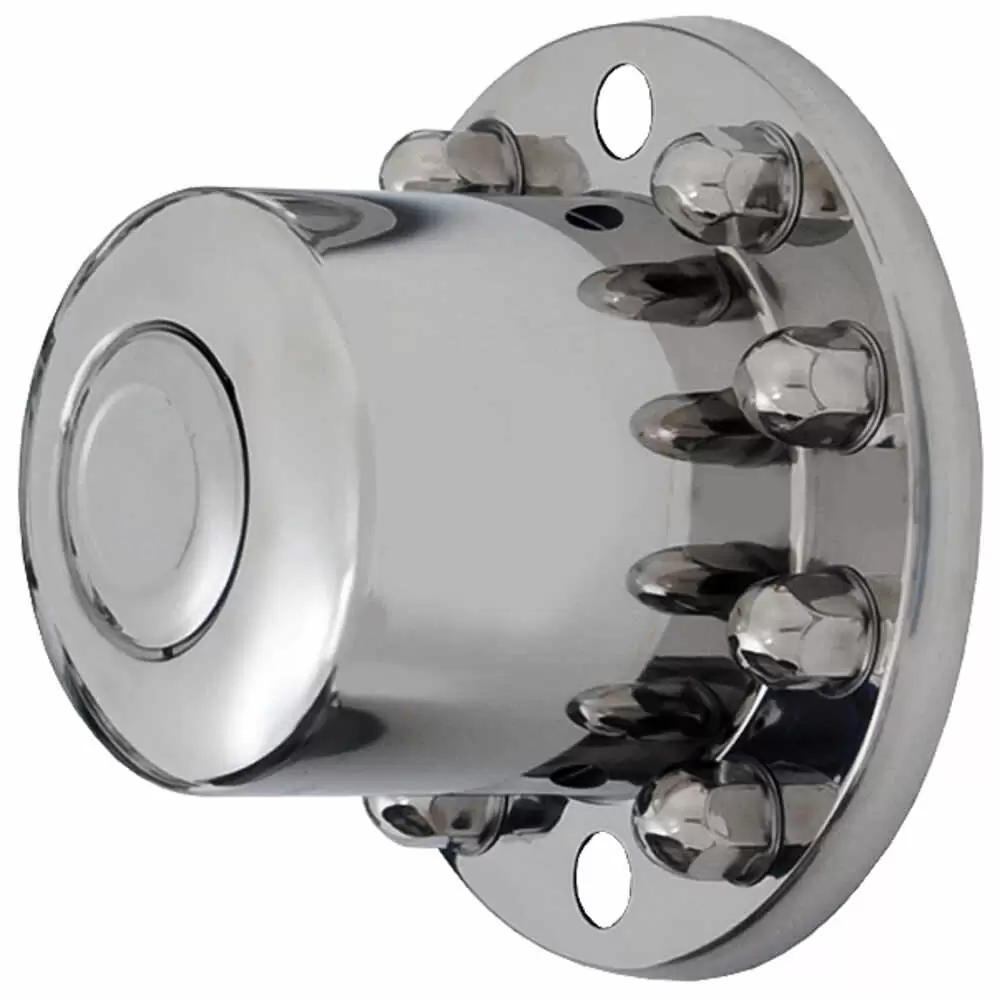 Stainless Steel Wheel Simulator Set - 10 Lug with 2 Hand Holes - BC Stud Pilot Phoenix N252