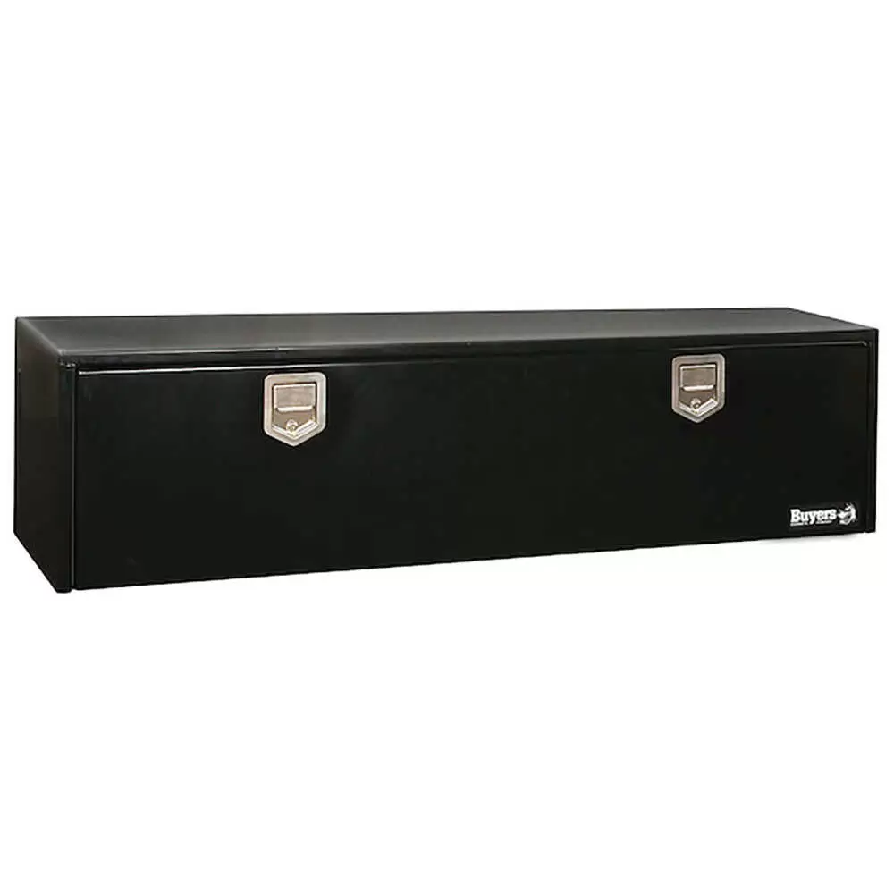 Buyers Products 1702115 18x18x60 Black Steel Underbody Truck Box w/Paddle Latch
