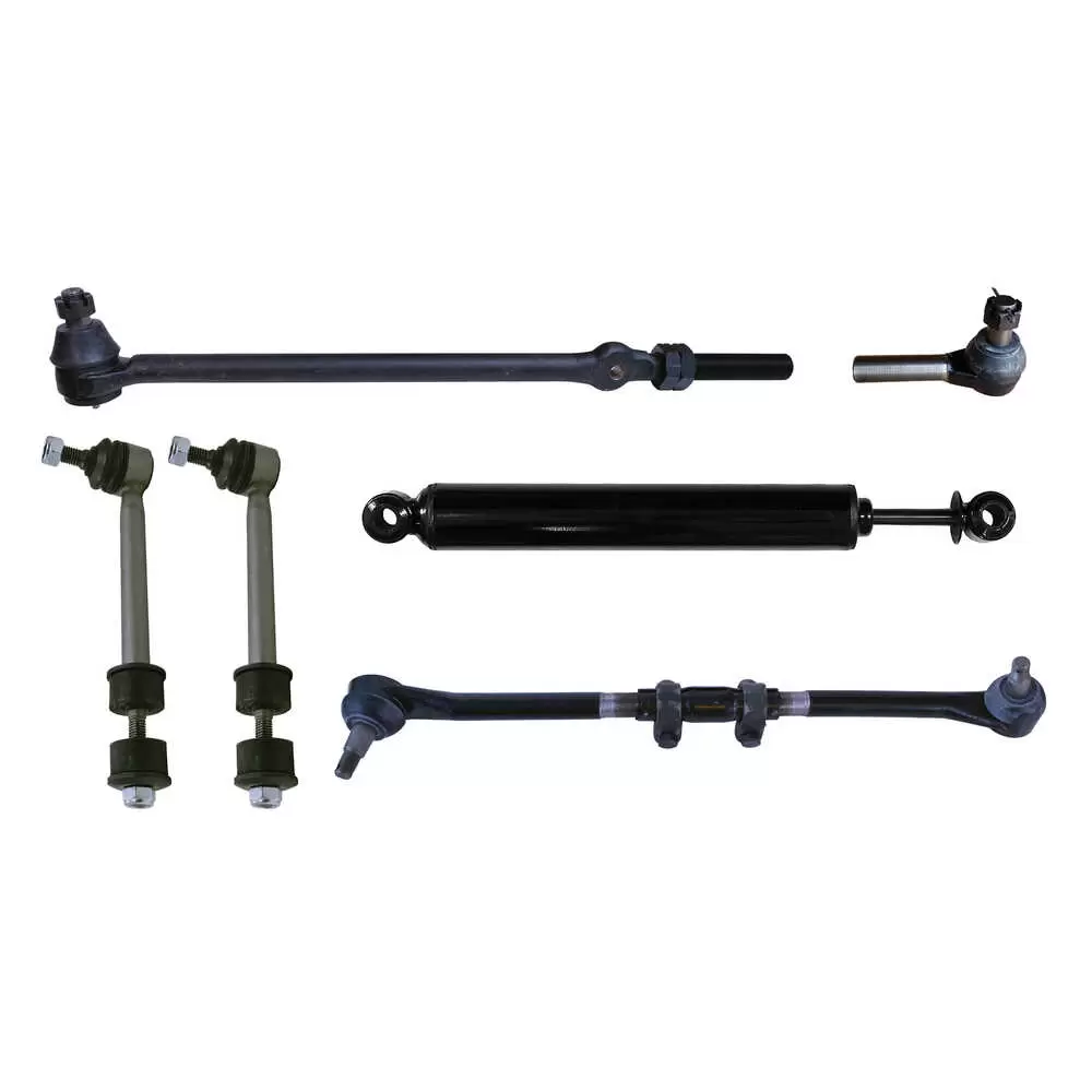 Tie Rod Drag/Stabilizer Link & Stabilizer Shock Kit for I Beam