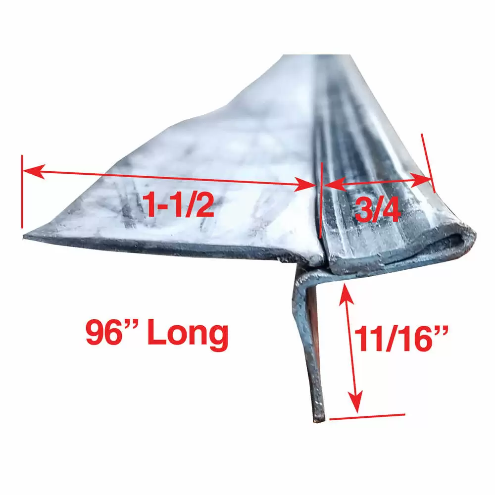 Top Seal - 90" - fits Whiting 4032 Roll Up Door