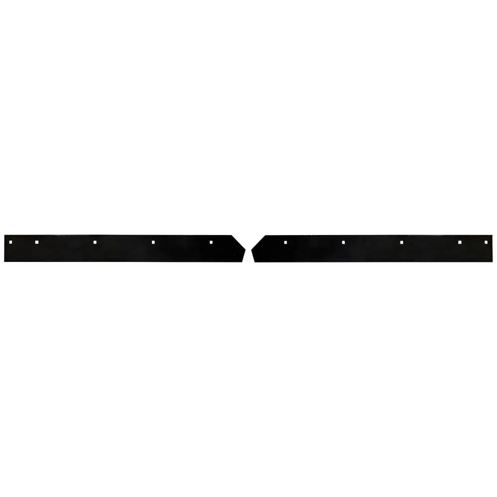 Two 4.5' x 6" x 3/4" Steel with Carbide Insert Cutting Edge 9.2' V-Blade - Replaces Boss BAX00099 1304762