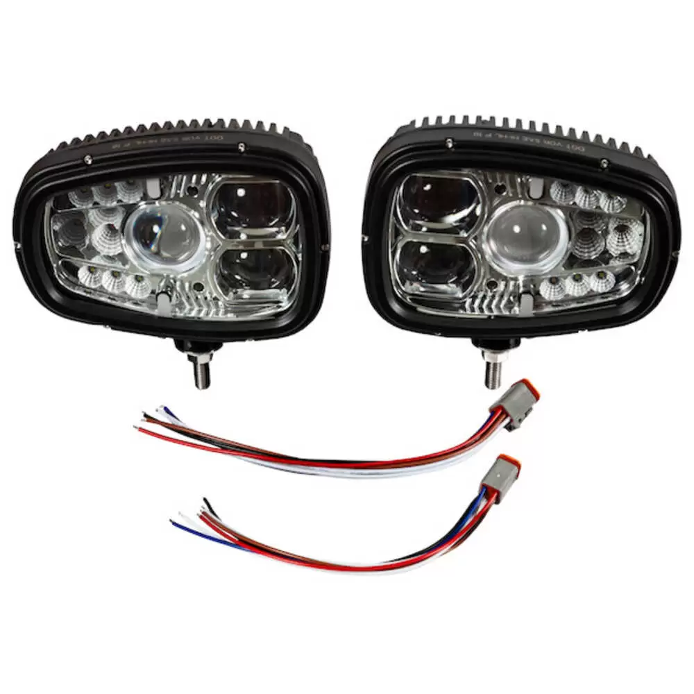 Universal LED Heated Plow Light
