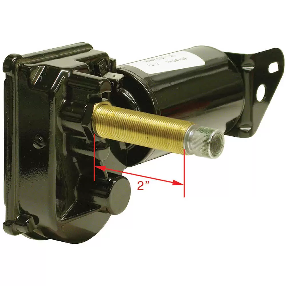 Universal Wiper Motor with 2" Shaft