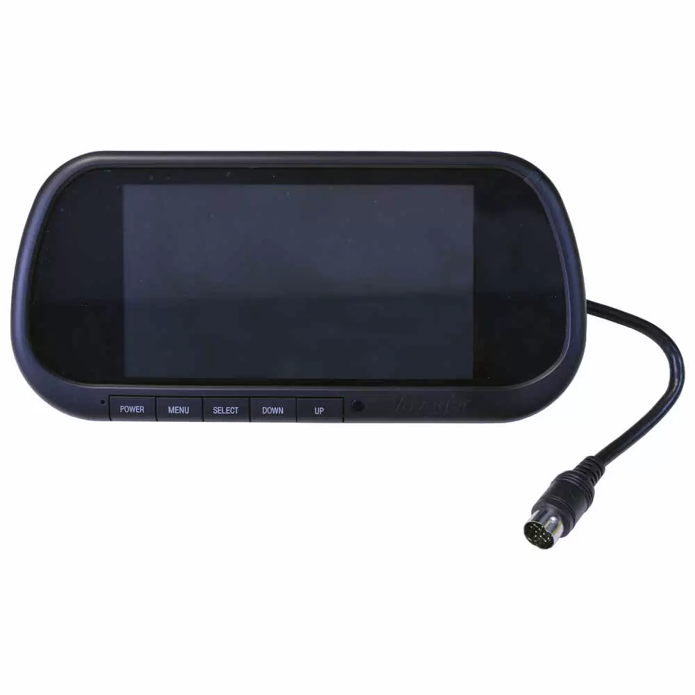Voyager Rear View Mirror Monitor Kit with Harness and Mount