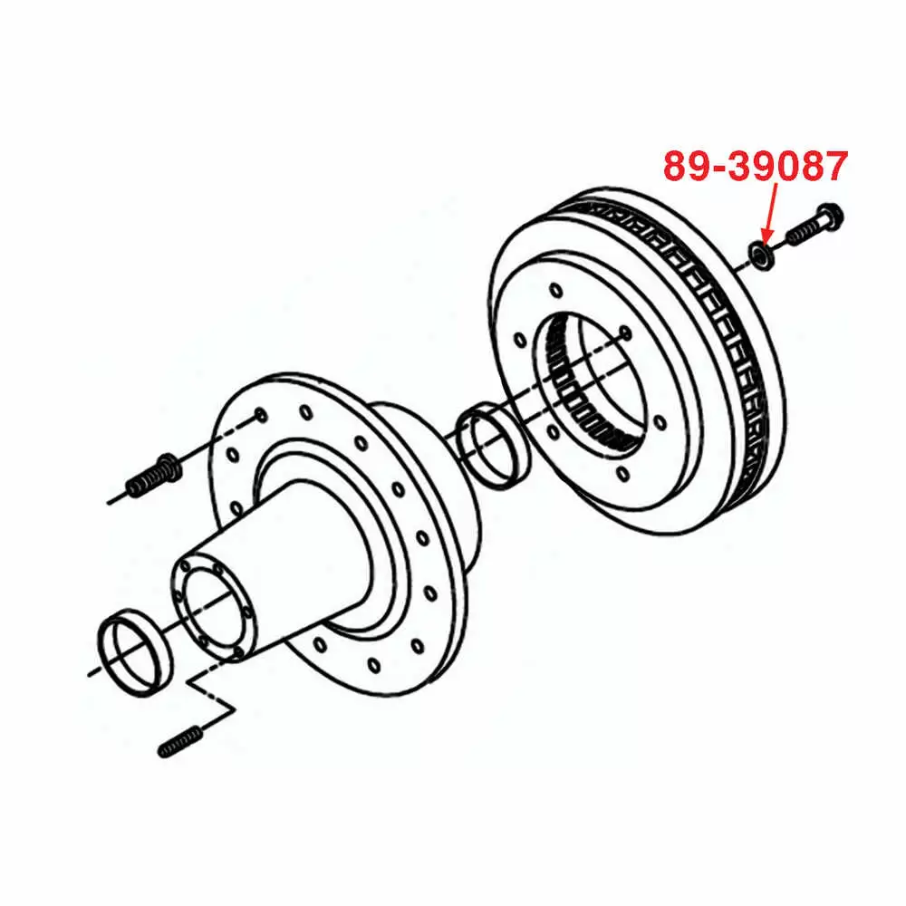 Washer for Rotor Bolt - Fits Freightliner