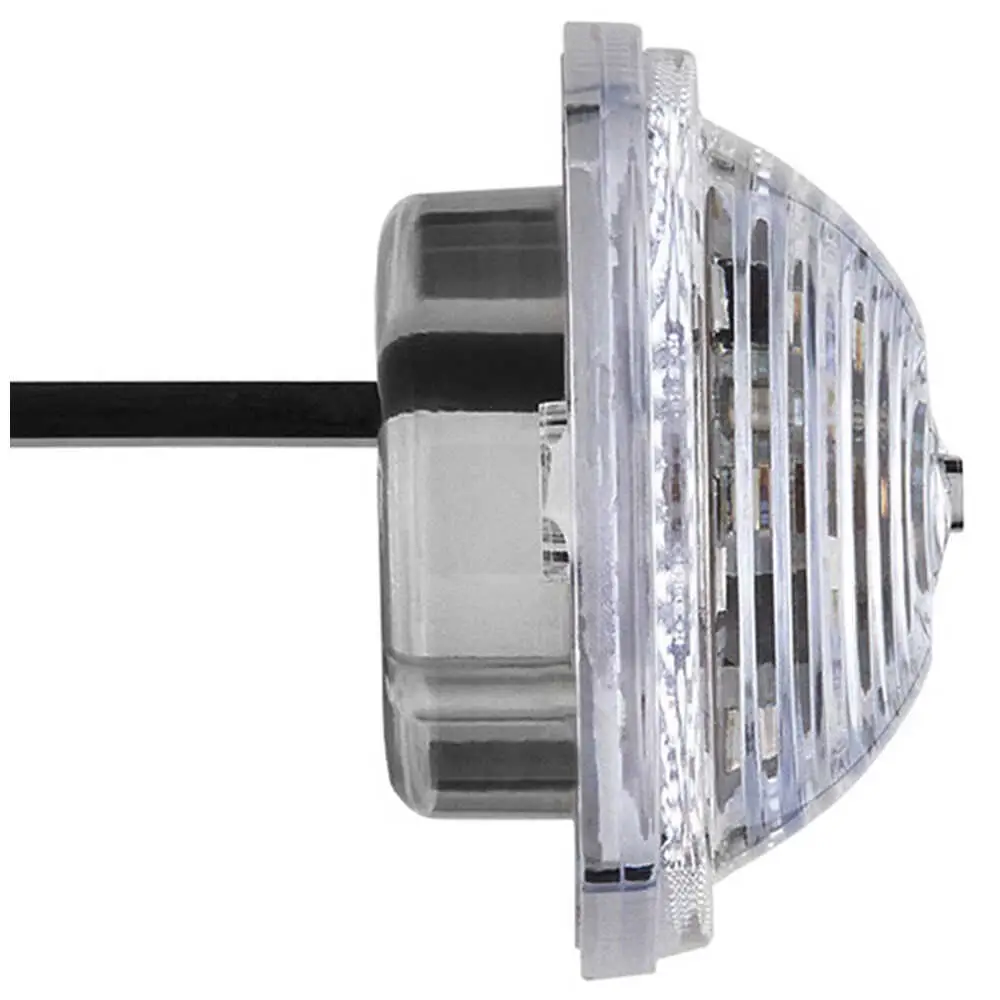 Western Trailer Red Clear Lens Side Clearance Marker, Bulk Pack