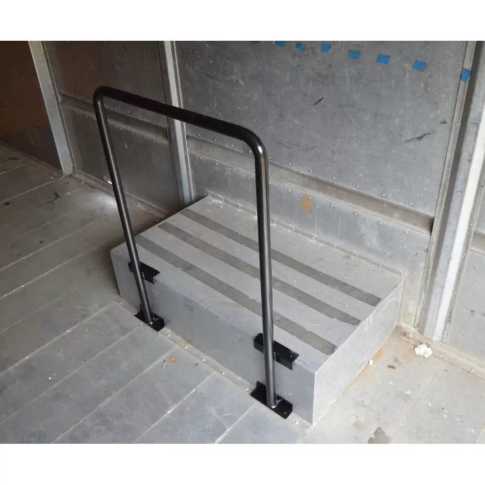Wheel Well Mat Storage Holder - Black