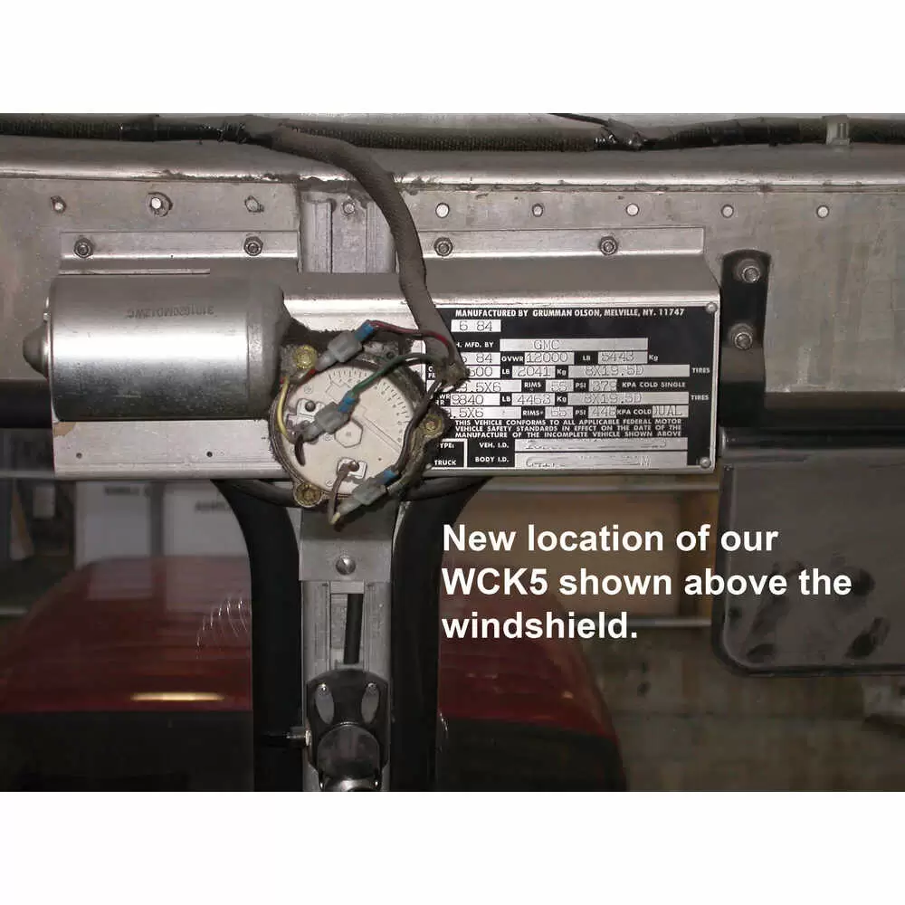 Wiper Conversion Kit FITS 1988-1997 Grumman Olson Route Star