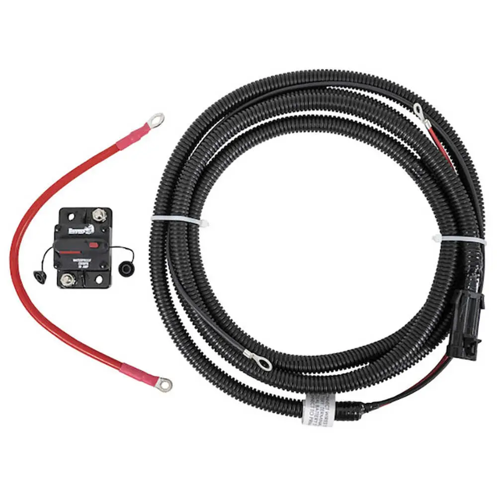 Wire Harness has Packard Connectors and Circuit-Breaker