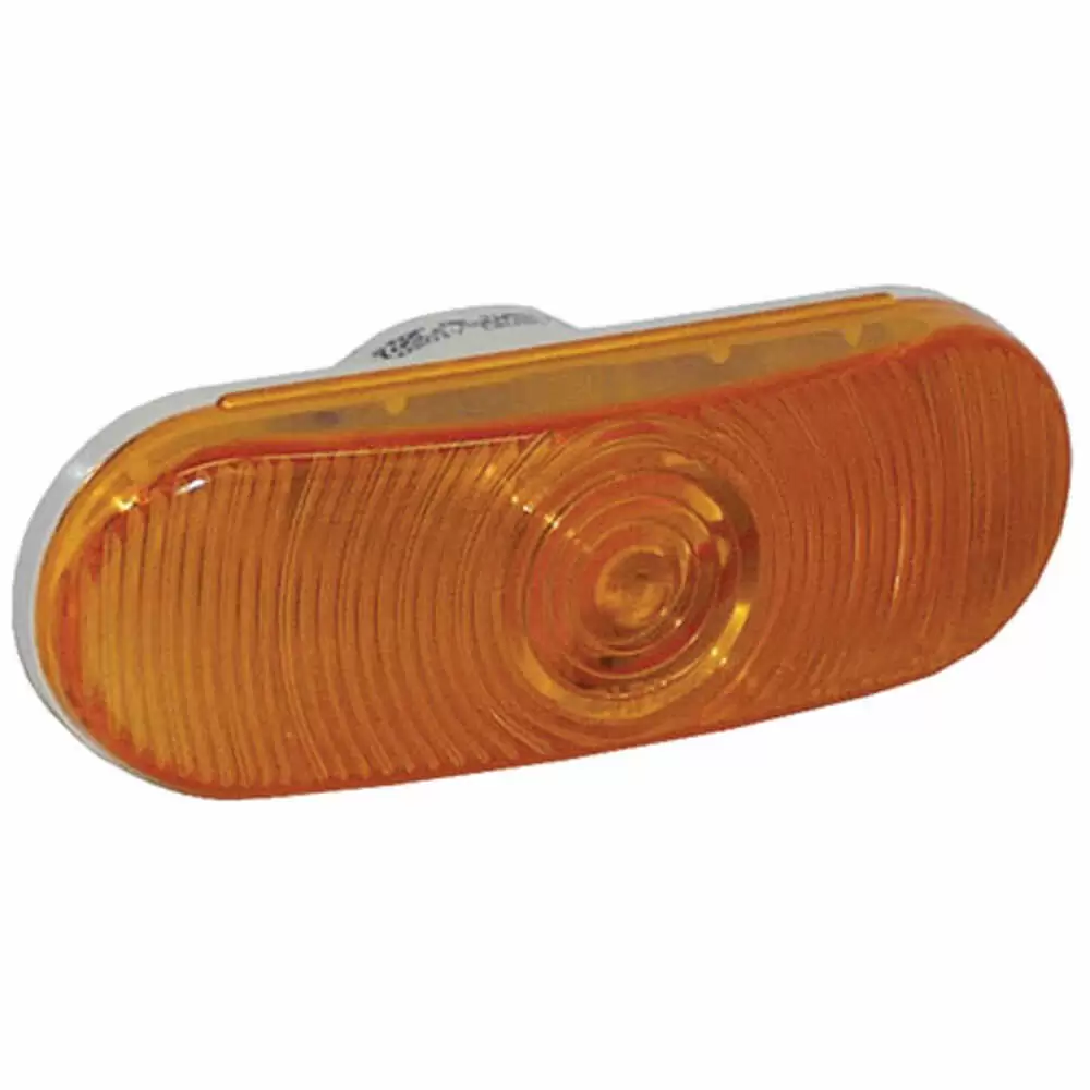 Yellow Oval Turn Lamp - 2-Wire - Truck-Lite 60201Y