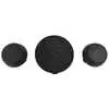 00-15 Toyota Tacoma Receiver Hitch and Center Caps for Rear Step Bumper Pad, 3-Piece Kit.