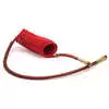 15 Foot Emergency Red Coiled Air Brake Hose Velvac 022005