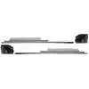 04-08 Ford F150 Pickup Truck Super Cab Slip On Rocker Panel Cab Corner Kit