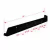 10' Boss V & XT V-Blade Half Steel Formed Cutting Edge Blade, Driver Side