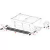 10' Hopper Spreader Conveyor Chain that fits Swenson MDV - 04043-04300 & Meyer MDV - 62345 1457120