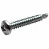 10 x 3/4" Phillips Oval Head Countersunk Tapping Screw 100 Pcs