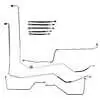 Front Brake Line Kit that fits Workhorse Chassis - 19" Wheels - 