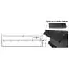 102" x 9" Universal Heavy-Duty Snow Deflector - Buyers