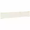11" x 90" Intermediate Wooden Roll Up Door Panel - White - fits Diamond / Todco & Whiting Roll Up Door