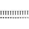12 Cutting Edge Carriage Bolts with Lock nuts - 5/8" x 2-12"