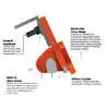 12' X 8" Winter BlockBuster Highway Punch Cutting Edge System