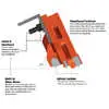 12' X 8" Winter Razor XL Highway Punch Cutting Edge System