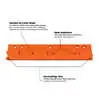 12' X 8" Winter Razor XL Highway Punch Cutting Edge System