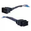 13 13-Pin Repair Plug vehicle side and 13-Pin Repair Plow Side.- Replaces Boss MSC04753 1304745