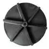 14" Universal CW Poly Spinner Disk - Fits 3/4" Shaft - Cross Drilled