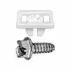 #14 x 3 4" Screw & Nut for License Plate - 25 Pcs