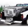 2.5 Cubic Yard Gas Drive Stainless Steel Hopper Spreader Kit - 120" with Extended Chute - Buyers SaltDogg