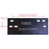 15" x 6" x 3/4" Carbide Anti-Wear Plate for Snow Plow Cutting Edge Blades for 1/2" Bolts