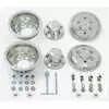 16" Wheel Simulator Set - 6 Lug - Dual Rear Wheel - Fits Chevrolet / Isuzu / Nissan / Mitsubishi / Hino Phoenix N6664