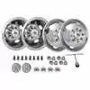 16" Wheel Simulator Set, 8 Lug with 4 Hand Holes - Dual Wheel Phoenix GDG92
