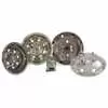 16&quot; Deep Dish Stainless Steel Wheel Simulator Set - 8 Lug Phoenix NF98