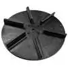 18" Universal CW Poly Spinner Disk with 4-Bolt Hole Pattern for Hub