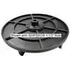 18" Universal CW Poly Spinner Disk with 4-Bolt Hole Pattern for Hub