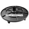 18" Universal CW Poly Spinner Disk with 4-Bolt Hole Pattern for Hub