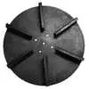 18" Universal CW Poly Spinner Disk with 4-Bolt Hole Pattern for Hub