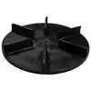 18&quot; Universal CW Poly Spinner Disk with 4-Bolt Hole Pattern for Hub