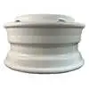 19.5" x 7.5" Tubeless White Wheel Rim - Fits Ford, Chevy & GMC