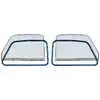 1950 Chevrolet Pickup Truck CK Inner Window Frame and Window Glass Assembly Kit