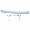 1954 Chevrolet Pickup Truck CK 1st Series Front Bumper (White) and Bracket Kit.