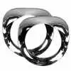 1955-1959 Chevrolet Suburban Chrome Single Headlight Bezel Set (2nd Series) 0847-055