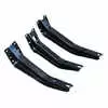 1955 Chevrolet Pickup Truck CK 1st Series Running Board Kit - 3 Pcs - 0846-295 Left Side