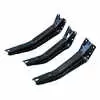 1955 Chevrolet Pickup Truck CK 1st Series Running Board Kit - 3 Pcs - 0846-296 Right Side