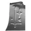 1956 Chevrolet Bel Air Toe Board Floor Section - Right Side