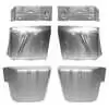1958 Chevrolet Impala Front Rear & Floor Pans & Toe Boards Kit