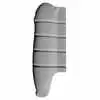 1958 Chevrolet Pickup Truck CK 2nd Series - Cameo Bedside Front End Cap - Fiberglass - 0847-061 Left Side