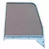 1958 Chevrolet Pickup Truck CK 2nd Series Door Glass with Green Tint and Chrome Frame - 0847-916 Right Side